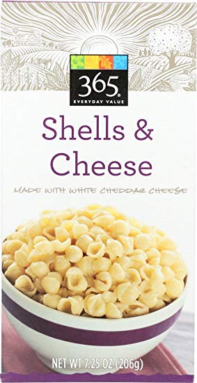 365 Everyday Value, Shells & Cheese, 7.25 oz