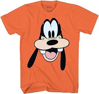 Disney Classic Character Face Costume T-Shirt (Pluto, Gold