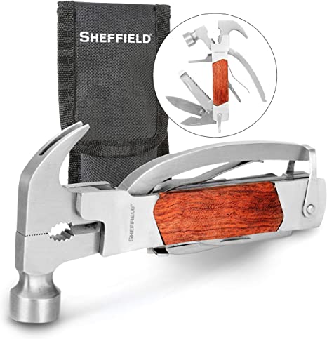 Sheffield® 12913 The Hammer 14-in-1 Multi-Tool