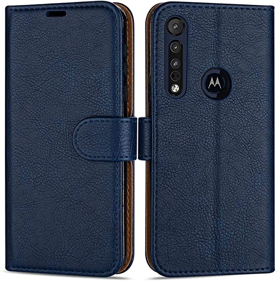 Case Collection Premium Leather Folio Cover for Motorola Moto G8 Power Lite Case (6.5") Magnetic Closure Full Protection Book Design Wallet Flip with [Card Slots]& [Kickstand] for Moto G8 Power Lite