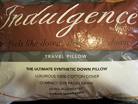 Indulgence Travel Pillow by Isotonic 16"x12"