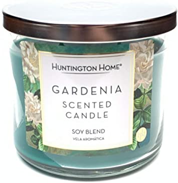 Huntington Home Gardenia Soy Blend Scented Candle
