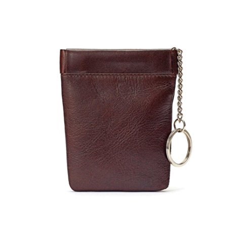 Winn Italian Leather Bell Drop Key Case