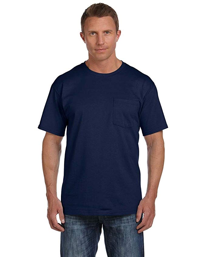 Fruit of the Loom Men's Heavy Cotton HD T-Shirt with Pocket