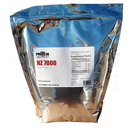 100% New Zealand 7000 Whey Protein - 5 LBS
