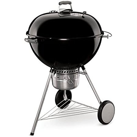 Weber 16401001 Original Kettle Premium Charcoal Grill, 26-Inch, Black