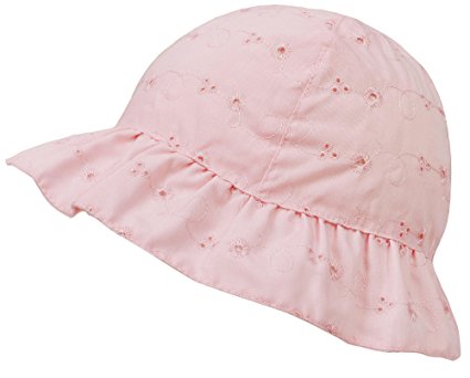 SimpliKids Baby Infant Lovely Floral Embroidered Floppy Wide Brim Sun Hats