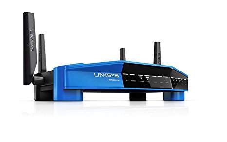 Linksys WRT AC3200 Open Source Dual-Band Gigabit Smart Wireless Router with MU-MIMO, Tri-Stream 160 (Certified Refurbished) (WRT3200ACM-RM2)