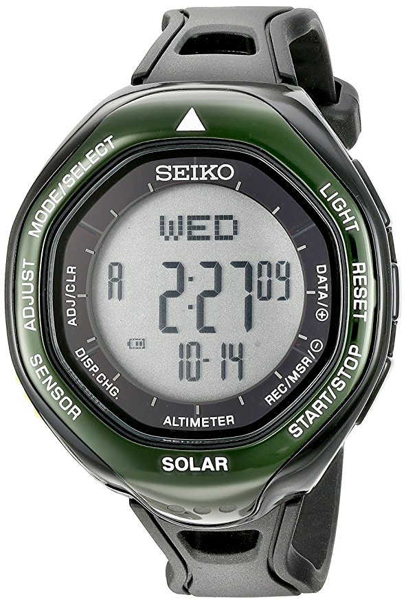 Seiko Men's SBEB005 Prospex Stainless Steel Watch with Black Band