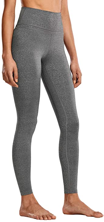 CRZ YOGA Women's Buttery Soft High Waisted Yoga Pants Full-Length Athletic Workout Leggings Naked Feeling -28 Inches