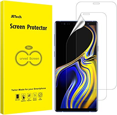JETech Screen Protector for Galaxy Note 9, TPU Ultra HD Film, Case Friendly, 2-Pack