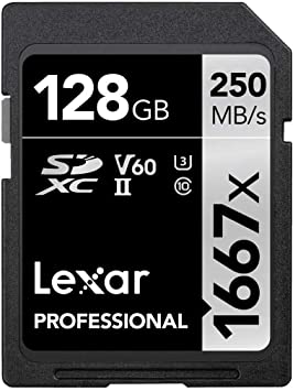 Lexar Professional SDXC UHS-II/U3 Card 128GB