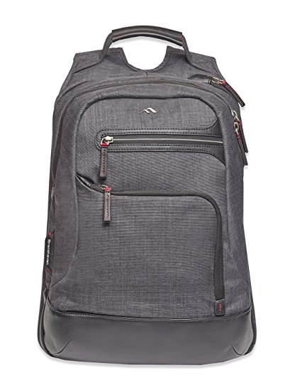 Brenthaven Collins Laptop Backpack fits 15-inch Laptop Gray