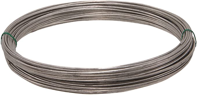 Hillman 122065 Galvanized Solid Wire 14 Gauge 100 Ft Coil