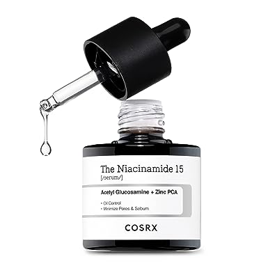 Niacinamide 15% Face Serum 20ml | Minimizing Pores & Sebums | Blemish Treatments for Discoloration | Dark Spots | Enlarged Pores | Artificial Fragrance-Free | Parabens-Free