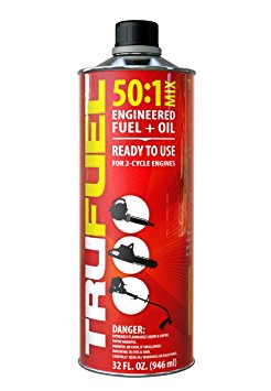 TruFuel 2-Cycle 50:1 Pre-Blended Fuel for Outdoor Power Equipment - 32 oz.