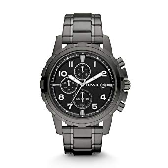 Fossil Dean Chronograph Black Dial Men's Watch - FS4721