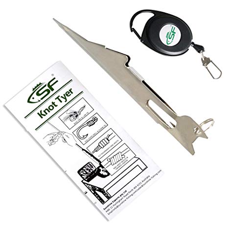 SF 2 In 1 Fly Fishing Angler Accessories Knot Tying Tool