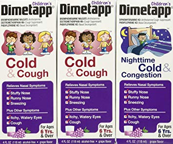 Children's Dimetapp Cold & Cough/Congestion 2 pack   Day/Night Value 1 Pack