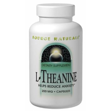 Source Naturals - L-Theanine, 200mg, 60 capsules
