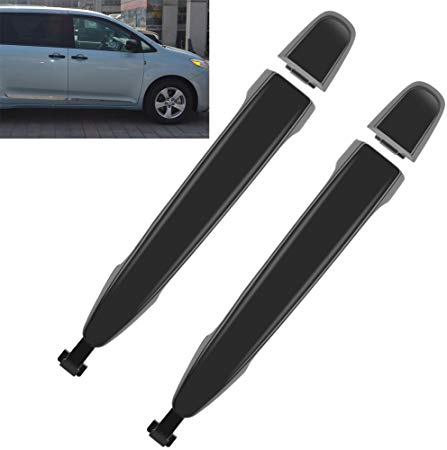 2x Rear Sliding Door Handle 6921308020 For Toyota Sienna 2004-2010 Left/Right Driver/Passenger Side