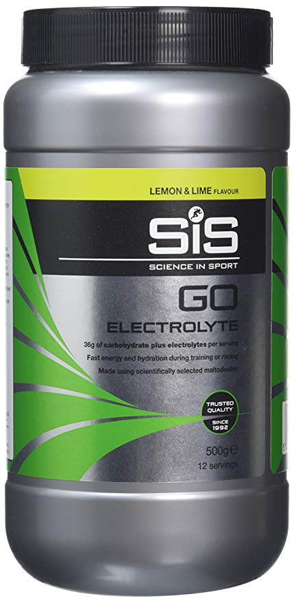 Science in Sport Go Electrolyte Energy Drink Powder, 500 g (12 Servings) - Lemon and Lime