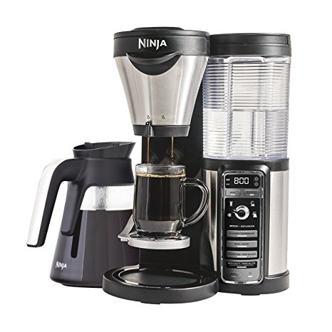 Ninja CF080C Coffee Bar Brewer, Black Silver