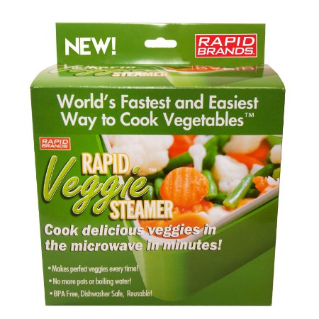 Rapid Veggie Steamer - Cook Pefect Vegetables in the Microwave!