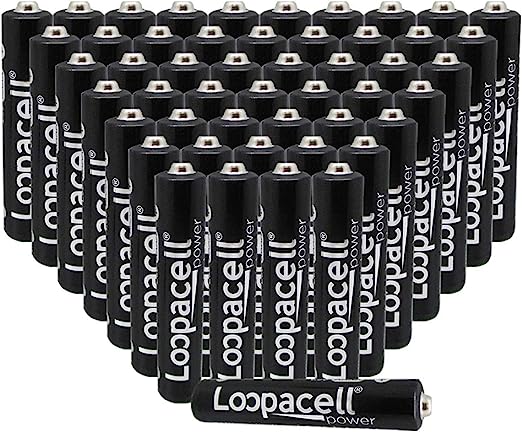 LOOPACELL 50 New AAAA Batteries