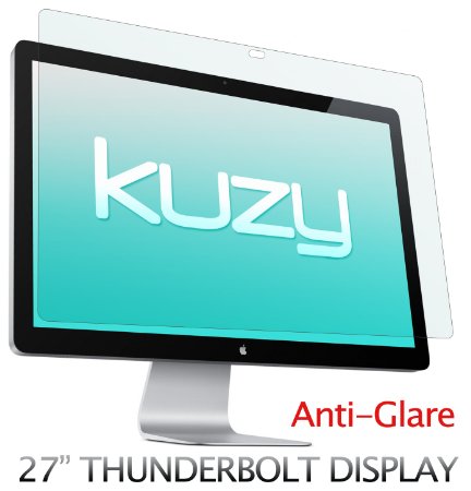 Kuzy - Anti-Glare Matte Screen Protector Filter for 27 inch Apple Thunderbolt andor Cinema Display 27 Model A1316 and A1407 - ANTI-GLARE