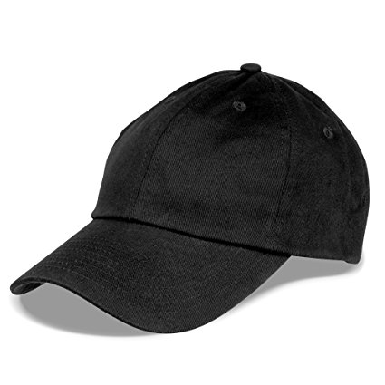 Dalix Unisex Unstructured Cotton Cap Adjustable Plain Hat Dad Cap