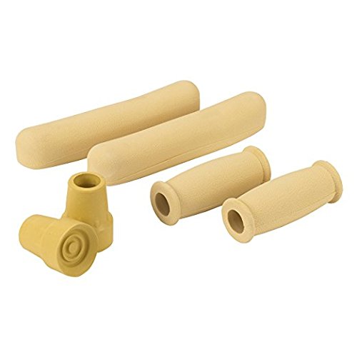 Drive Medical Crutch Accessory Replacement Kit, Tan