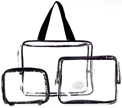 Danielle Three-Piece PVC Bag Travel Set