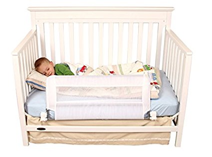 Regalo Convertible Swing Down Crib Rail, 33-Inches Long by 16-Inch Tall