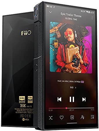 FiiO M11 Plus LTD MP3/MP4 Music Player with Dual AK4497 Hi-Res Android 10 Snapdragon 660,THX AAA, 5.5inch, 64G, MQA 8X, atpX HD/LDAC Bluetooth5.0/DSD/Tidal/Spotify/4.4 Balance Output