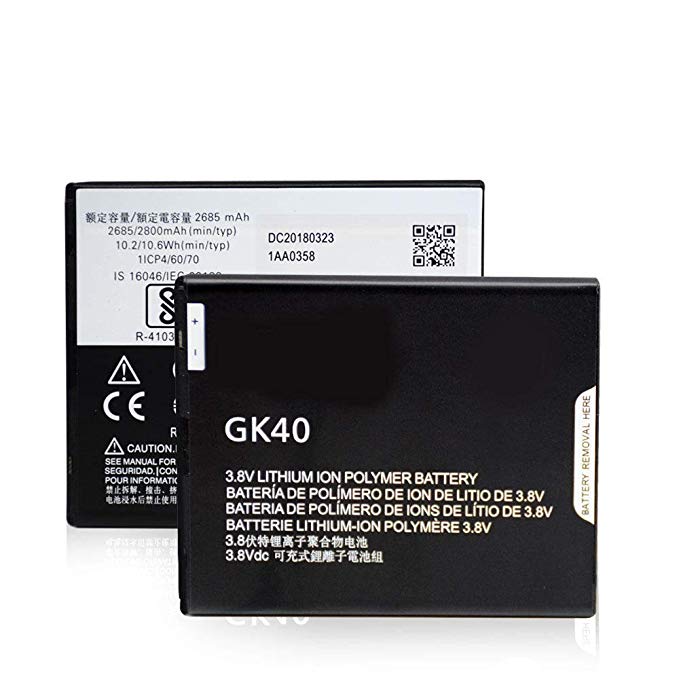 NuFix Battery Replacement for Motorola Moto G5 GK40 2800mAh SNN5976A XT1670 XT1671 XT1672 XT1675 XT1677XT1676