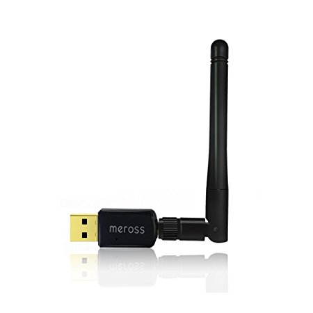 300Mbps Wireless N Adapter 2.4GHz Wifi Usb Dongle with High Gain External Antenna