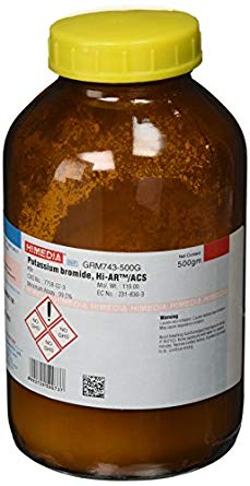 HiMedia GRM743-500G Potassium Bromide, A.R, 500 g