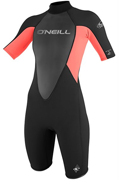 O'Neill Wetsuits Womens 2 mm Reactor Short Sleeve Spring Suit