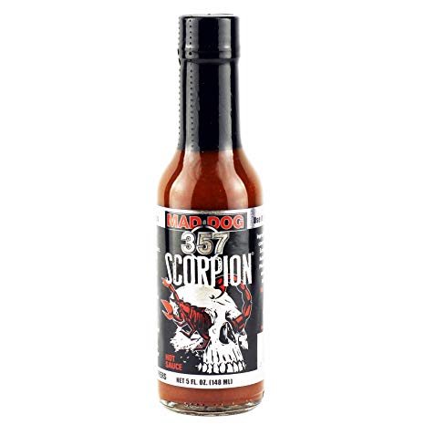 Mad Dog 357 Scorpion Pepper Hot Sauce 5oz