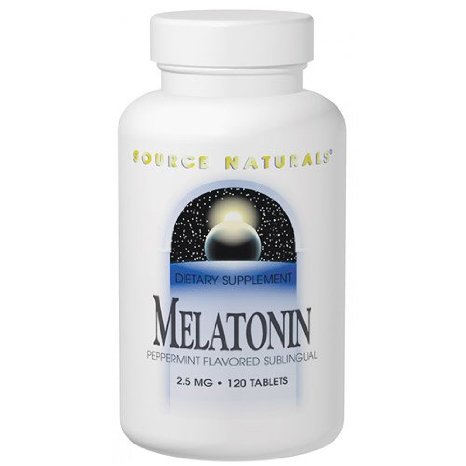 SOURCE NATURALS Melatonin 5mg Sublingual Orange 200 TAB