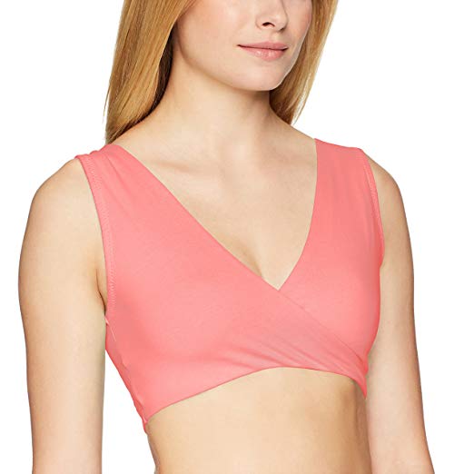 Lamaze Intimates Cotton Spandex Sleep Bra for Nursing and Maternity