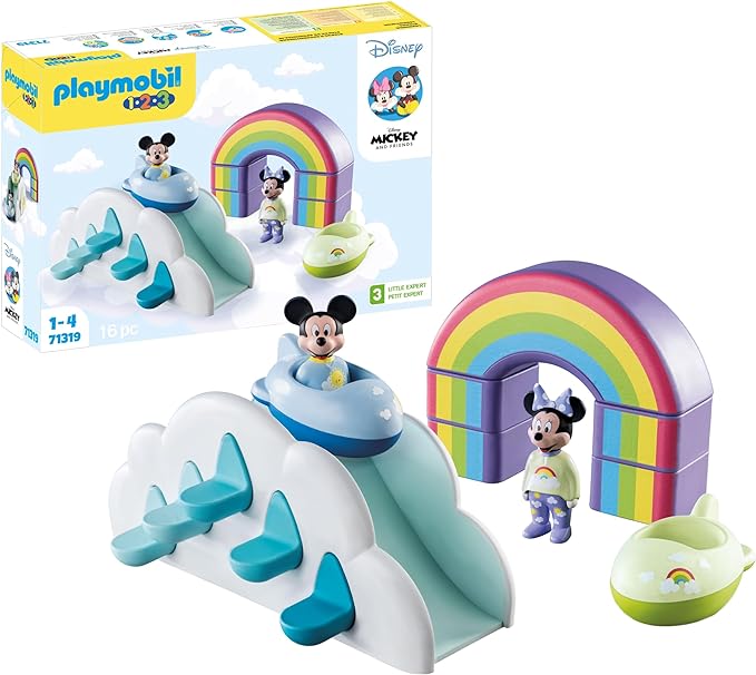 Playmobil 1.2.3 & Disney: Mickey's & Minnie's Cloud Home