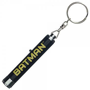 Batman Logo Flashlight Keychain