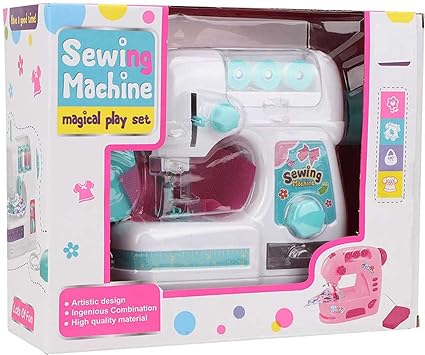 Mini Sewing Machine,Sewing Machine Children Toy for Girls Children