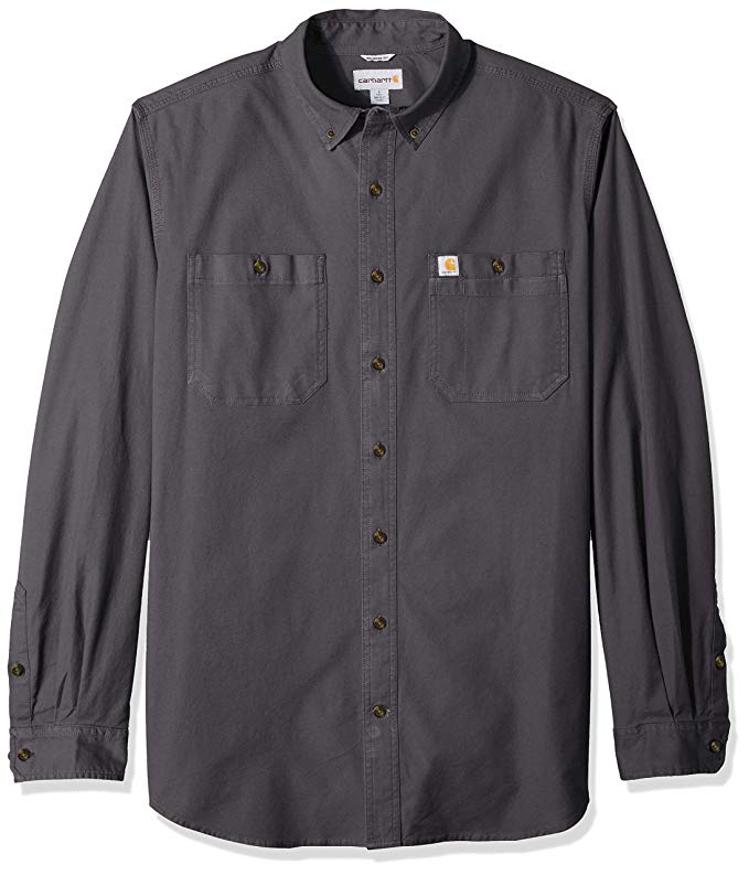 Carhartt Men's Rugged Flex Rigby Long Sleeve Work Shirt (Regular and Big & Tall Sizes)