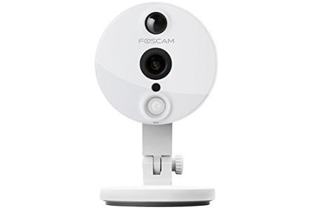 Foscam C2W  Indoor 1080P FHD Wireless Plug and Play IP Camera White