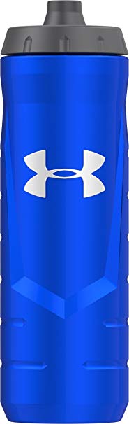 Under Armour Sideline 32 Ounce Squeezable Bottle, Blue