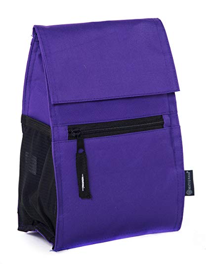 Insulated Lunch Bags | Compact Lunch Box |Adjust Strap   Name Tag! Kids & Adults