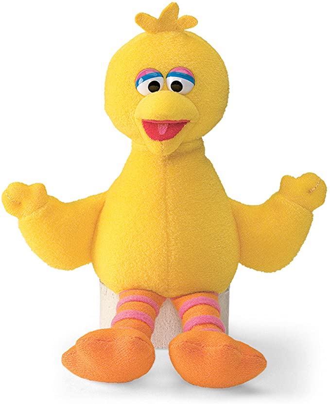 GUND 075934 Sesame Street Big Bird Beanbag Plush Toy